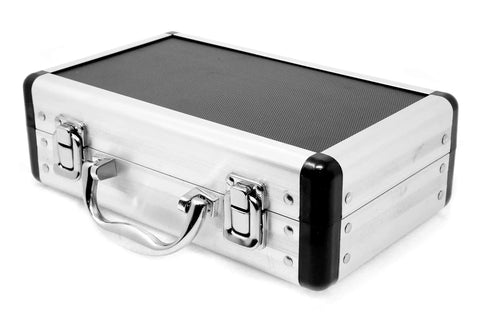 Aluminum case for 9 Piece MT2 Wood Lathe Drive And Live Center Kit No Fuss Mounting Includes Three Multi Spur Drive Centers
