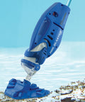 Max CG Cordless Pool Vacuum For Commercial Grade Cleaning And Heavy Duty Power Handheld Rechargeable Swimming Pool Cleaner in use underwater