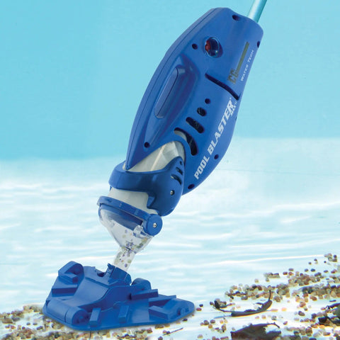 Max CG Cordless Pool Vacuum For Commercial Grade Cleaning And Heavy Duty Power Handheld Rechargeable Swimming Pool Cleaner in use underwater