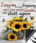 Sunflower Butterfly Kitchen Dishwasher Magnet Decal Panel for Dope Farmhouse Decor Vinyl Sticker Cover 23W x 26H Inches
