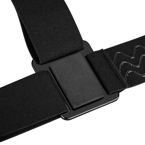 Close-up of Head Strap Mount For Action Cameras Adjustable Helmet Mount For GoPro Hero 13 Through 1 Fusion And Osmo Action Easy Thumb Screw Setup
