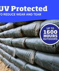 Heavy Duty Sand Bags With Tie Strings For Flood Control And Storm Prep, 14x26 Inch Polypropylene Bags, UV Treated
