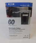 60A Non-Fusible AC Disconnect Switch With Pullout Design, Double Pole, Solid Neutral, 120 240V, Gray, No Fuse box view