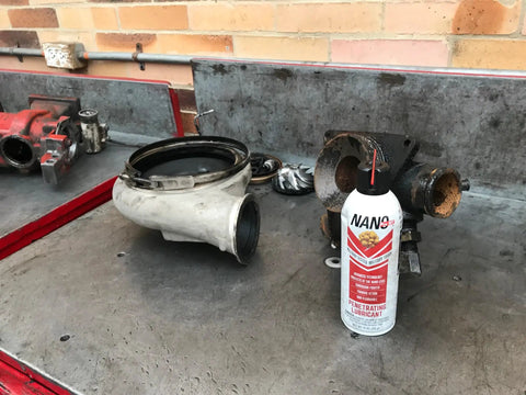 Fast Acting Penetrating Oil Spray 11 Oz For Rusted Bolts Nuts And Threads - Military Grade Lubricant With Nano Diamond Technology