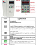 Heavy Lifter 7.5KW BT30 Air Cooled Spindle Motor With Automatic Tool Change ATC 24000RPM 220V 4 Pole VFD Inverter Kit control panel with LED display.