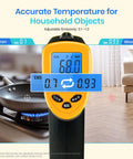 Infrared Temperature Gun Non Contact Thermometer For Cooking And DIY Home Projects With Laser Gauge -58 To 716 F Range Digital Readout