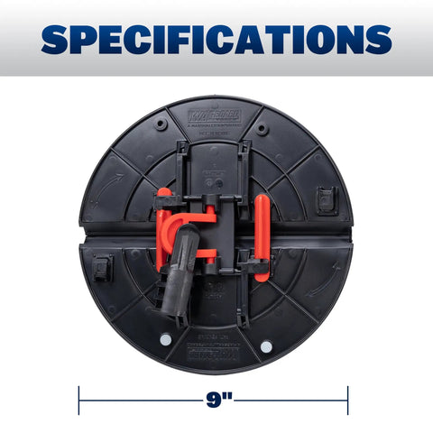 Folding Radial Drywall Sander Kit 9 Inch Wall And Corner Sander head specifications