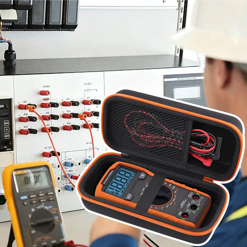 Rugged Hard Case For Klein Tools Digital Multimeters MM325 MM420 MM460S MM400 MM300 designed for DIYers and home pros.