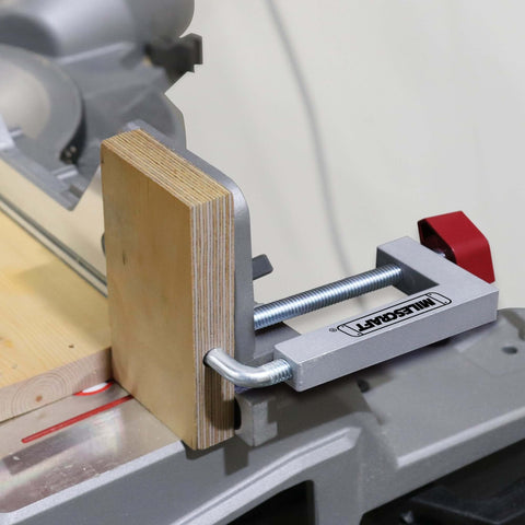 Fence Clamp Kit With 90 Degree Corner Clamps And Assembly Squares For Cabinets, Picture Frames, Shelving And More installed