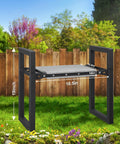 Heavy Duty Garden Kneeler And Seat 2 In 1 Foldable Work Stool That Beefs Up Comfort And Protects Knees And Back for outdoor use