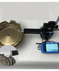 Plug And Play Portable Split Surface Roughness Tester delivers accurate readings with split probe design, viewed from above.