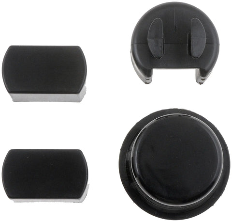 Tailgate Hinge Insert Kit Left And Right For Bed And Gate Sides, Compatible With Select Dodge Ford Lincoln Models, black bushing set