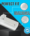 Upgraded Lifetime Left Door Shelf Basket Bottom Bin Replacement For Refrigerator Fits RF4287HABP RF4287HAPN RF4287HAWP