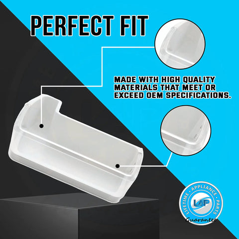 Upgraded Lifetime Left Door Shelf Basket Bottom Bin Replacement For Refrigerator Fits RF4287HABP RF4287HAPN RF4287HAWP
