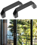 Two Pack 2020 Series Door Handle And Frame Hinges Install Kit For 2020 Aluminum Extrusion Profile 6mm Slot With 90mm Handles