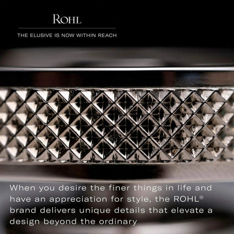 Close-up of Badass Decorative Shower Drain Kit Top Shelf Tile In Frame Design featuring polished brass finish and unique textured pattern.
