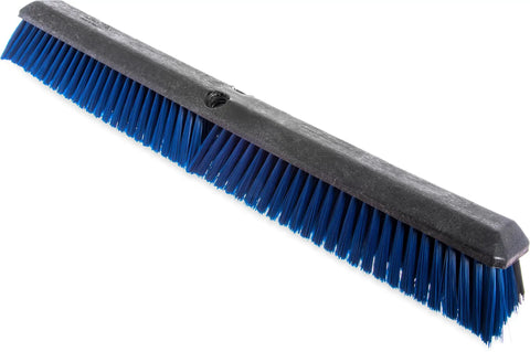Top Rated 18 Inch Push Broom Head Replacement Featuring Angled Synthetic Bristles To Blast Through Dust And Clutter Fast On Hard Floors.