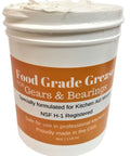 Food Grade 4 Oz Grease For Kitchen Stand Mixers With Totally Universal Compatibility Keeps Your Mixer Running Smoothly And Quietly No Mess Safe For Food Prep Made In USA shown in container.