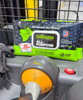 All-Purpose Cleaning Wipes - Extra Large 15x10 Plant-Based Disposable Cloths, 8 Pack, 640 Total, package on industrial equipment