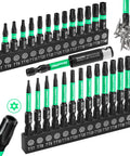 Torx Bit Set For Impact Drivers, 29-piece tamper-proof star bits with magnetic holder, S2 steel, TT7 to TT40 sizes shown