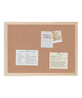 Cork Bulletin Board 18 By 24 Inches With Light Birch Wood Frame For Office Or Classroom Wall, Boss Level Organization For Notes