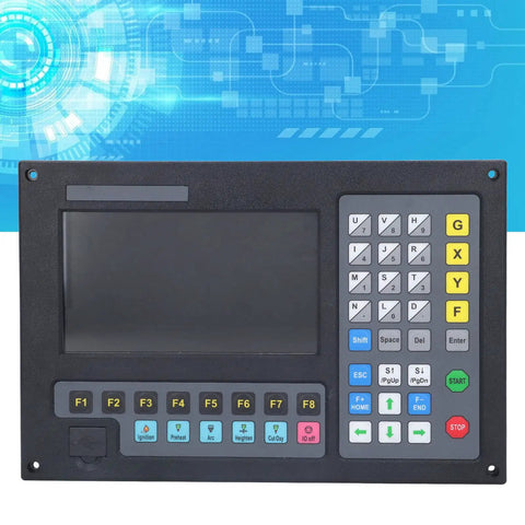 Pro Grade CNC Control System With 2 Axis Linkage 7 Inch HD Display Heavy Duty Stainless Steel Build High Precision Motion Controller For Plasma Cutting 0.001mm Accuracy 200KHz Pulse Frequency, 7-inch screen