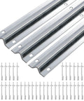 18 Foot Galvanized V Track Inverted V Track For 1 Inch OD V Groove Sliding Gate Rollers Driveway Gate With Hammer Drive In Anchors
