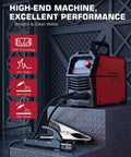 Dual Arc And Lift TIG Welder With Synergic Control, 200A MMA Inverter Welder, 110V And 220V Portable Machine with LED