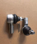 Steering Inner Tie Rod End Kit K1253-01630 For Kubota BX Series Tractors And GR Mowers Beefed-Up Replacement Tie Rod Ends That Fit BX1860 BX1870 BX1870-1 BX18 BX23 BX25D BX26 GR2000G Through GR2120 Ready To Install, two-piece steel ends with cotter pins