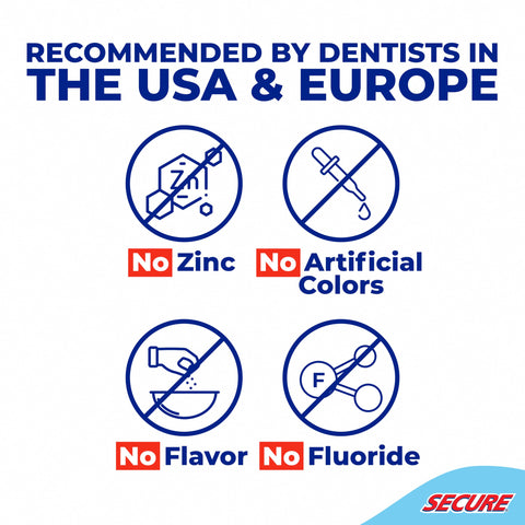 All Day Hold Denture Adhesive Cream For Uppers, Lowers, And Partials With Waterproof Seal, Zinc Free Formula And Food Grade Ingredients