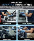 Top Tier Powder Free Nitrile Gloves In 2X Large, used in automotive and industrial maintenance for chemical resistance.