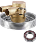 Beefed Up Raw Sea Water Pump With NSK Bearing For Volvo Penta Boats 4.3L 5.0L 5.7L V8 V6 GXI GL Replaces 3812519