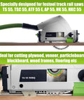 Heavy Duty 160Mm Track Saw Blade 48 Tooth Atb With 20Mm Arbor Knocks It Out On Ts 55 And Hk 55 Models on track saw for precise cuts.