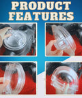 Product features of Pool Pump Lid And O Ring Replacement For SPX3100D Pro Super II Pumps And SP3000X Series, 3X Stronger Lid.