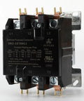 Front view of Three Pole 90 Amp 120 Volt AC Contactor with Silver Cadmium Oxide Contacts and Class F Insulation, A2L Compliant