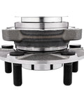 Front view of Front Wheel Hub Bearing Assembly Pair For 2008 To 2013 Nissan Rogue, 2014 To 2015 Rogue Select, 2007 To 2012 Sentra SE-R And SE-R Spec V, 5 Lug Wheel Bearing With ABS, Direct Bolt On Replacement For A Smooth Quiet Ride
