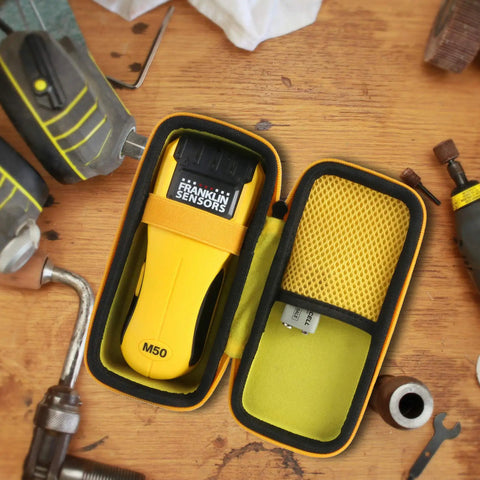 Premium Hard Shell Carrying Case For Franklin Sensors ProSensor M50 Pro Stud Finder Kickass Shockproof Eva Organizer With Plush Interior And Lockdown Latch Built Tough For Job Site Ready Work Gear Transport