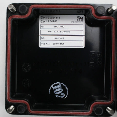 Heavy Duty Heating Cable Power Connection Junction Box With Weatherproof Electrical Splice Housing For Piping Freeze Protection top view