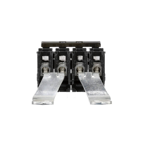 Front view of Main Lug To Main Breaker Converter For 175 Amp 120/240 Volt Double Pole Main Breaker In EQ Series Load Centers UL Listed