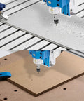 6060 Aluminum T Slot Spoilboard Extension For CNC Router Compatible With PROVerXL 4030 XY Axis Extension Kit 840 X 600 X 15mm