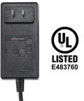 Power Supply For Lift Chairs And Power Recliners 29V 2A AC DC Switching Adapter With Two Pin Flat Round Connector Easy Plug In Design For Quick Chair Upgrades And Smooth Reliable Recliner Performance, UL listed wall plug