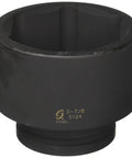 Heavy Duty 1 Inch Drive 3 7/8 Inch Impact Socket Showing Industrial CR-MO Steel Markings