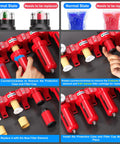 Step-by-step filter replacement guide for Half Inch NPT Air Drying System With Four Stage Filtration Desiccant Dryer And Regulator