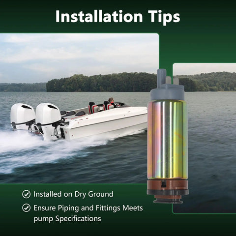 Honda EFI Outboard Fuel Pump Go To Choice For 40 50 60 75 90 115 130 150 175 200 225 250 HP Motors installation tips