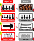 Comparison chart showing 320 Piece Metric Flange Bolts And Nuts Set With Fully Threaded M6 X 1.0, M8 X 1.25, M10 X 1.5 Bolts features.