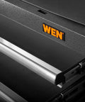 Close-up of drawer from 42 Inch Premium Tool Chest With Heavy Duty 21 Gauge Powder Coated Steel Construction, open view