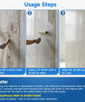 Steps for using Straight Up Heavy Duty Transparent Waterproof Sealant To Nail Every Indoor And Outdoor Leak One Gallon Size.