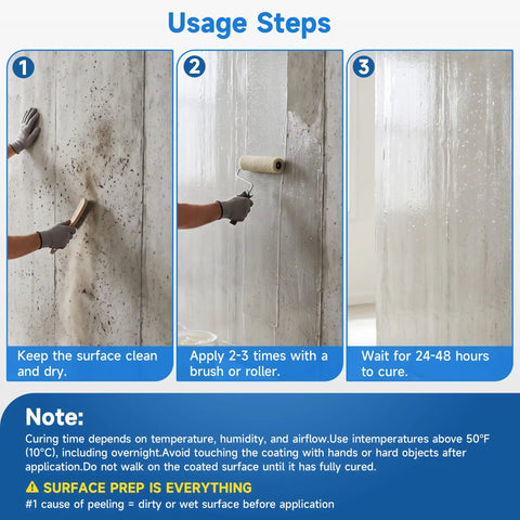 Steps for using Straight Up Heavy Duty Transparent Waterproof Sealant To Nail Every Indoor And Outdoor Leak One Gallon Size.