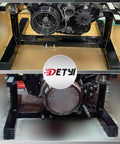 Beefy Heavy Duty Motorcycle Engine Stand With 1000 Pound Capacity, Durable Steel Construction, 360 Degree Rotation Feature
