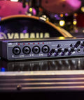 UR44C 6x4 USB 3.0 Audio Interface with D Pre Mic Preamps on recording studio table